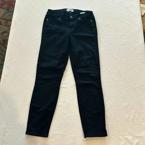 Paige women’s black verdugo crop jeans size 27‎ EUC - Picture 1 of 7